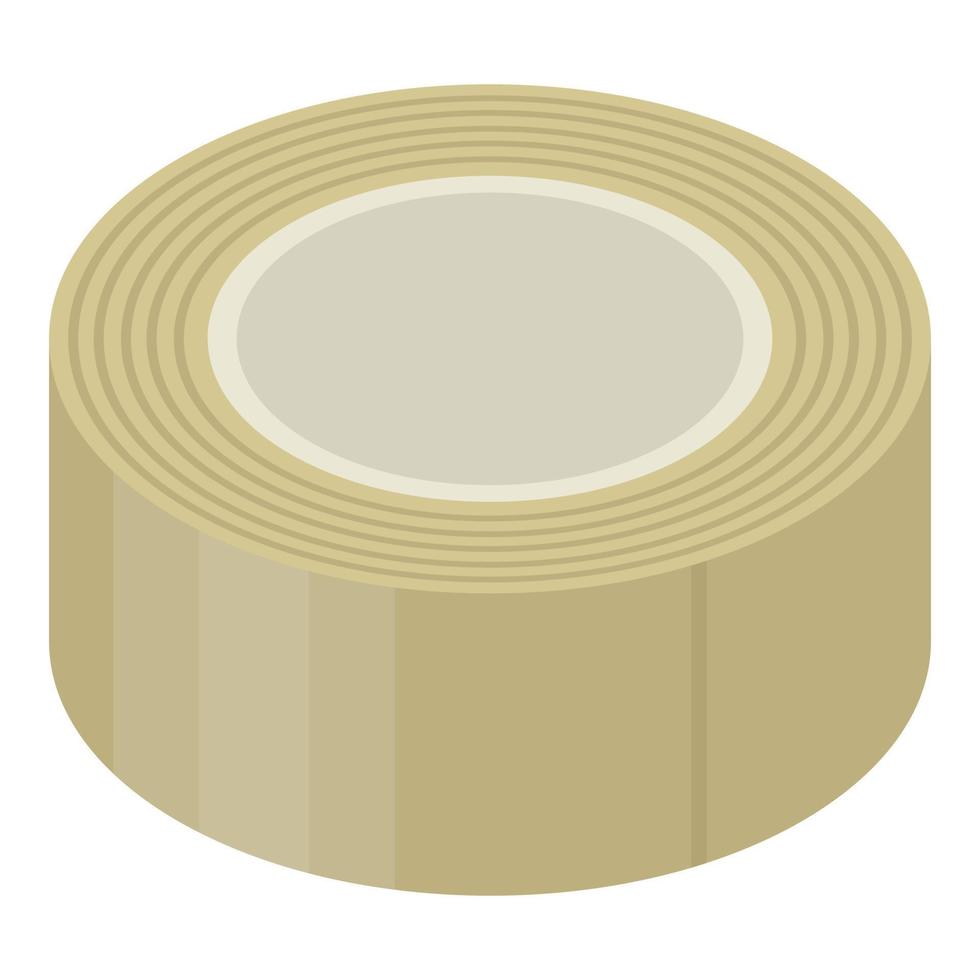 Box scotch icon, isometric style vector