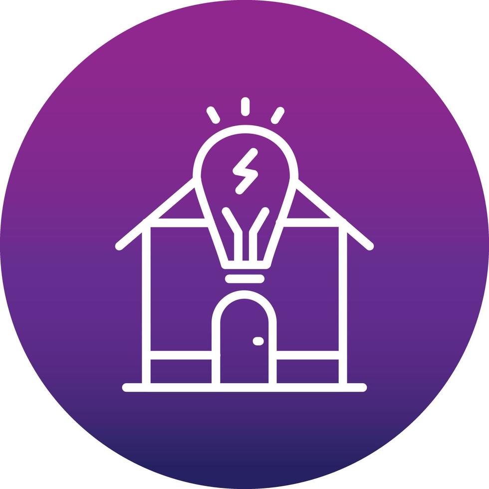 icono de vector de ahorro de energía