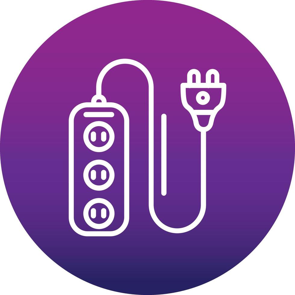 Extension Cord Vector Icon