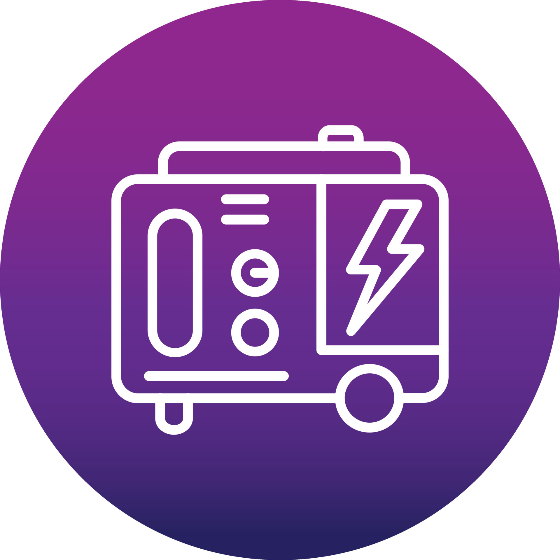 Generator Vector Icon 15204143 Vector Art at Vecteezy