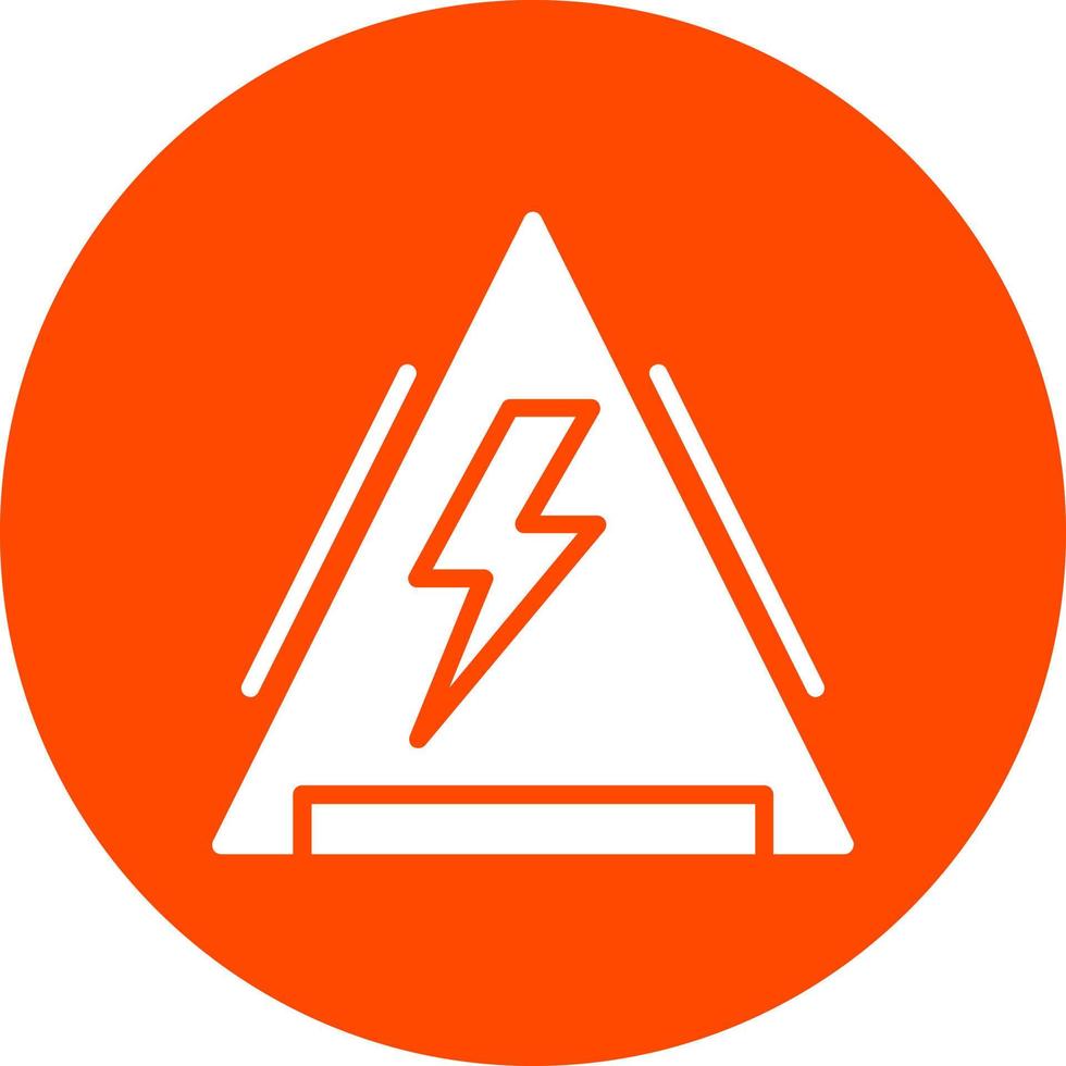 High Voltage Vector Icon