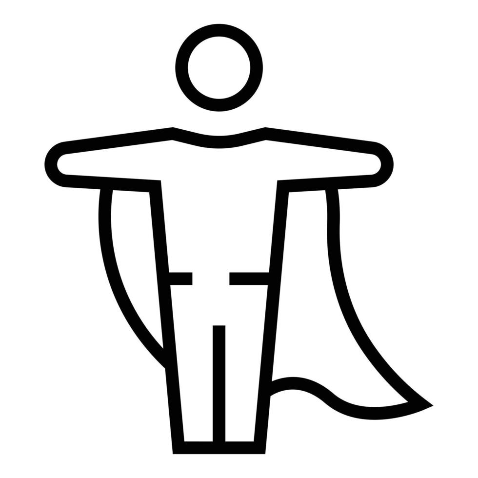 Corporate speaker icon outline vector. Seminar lecture vector