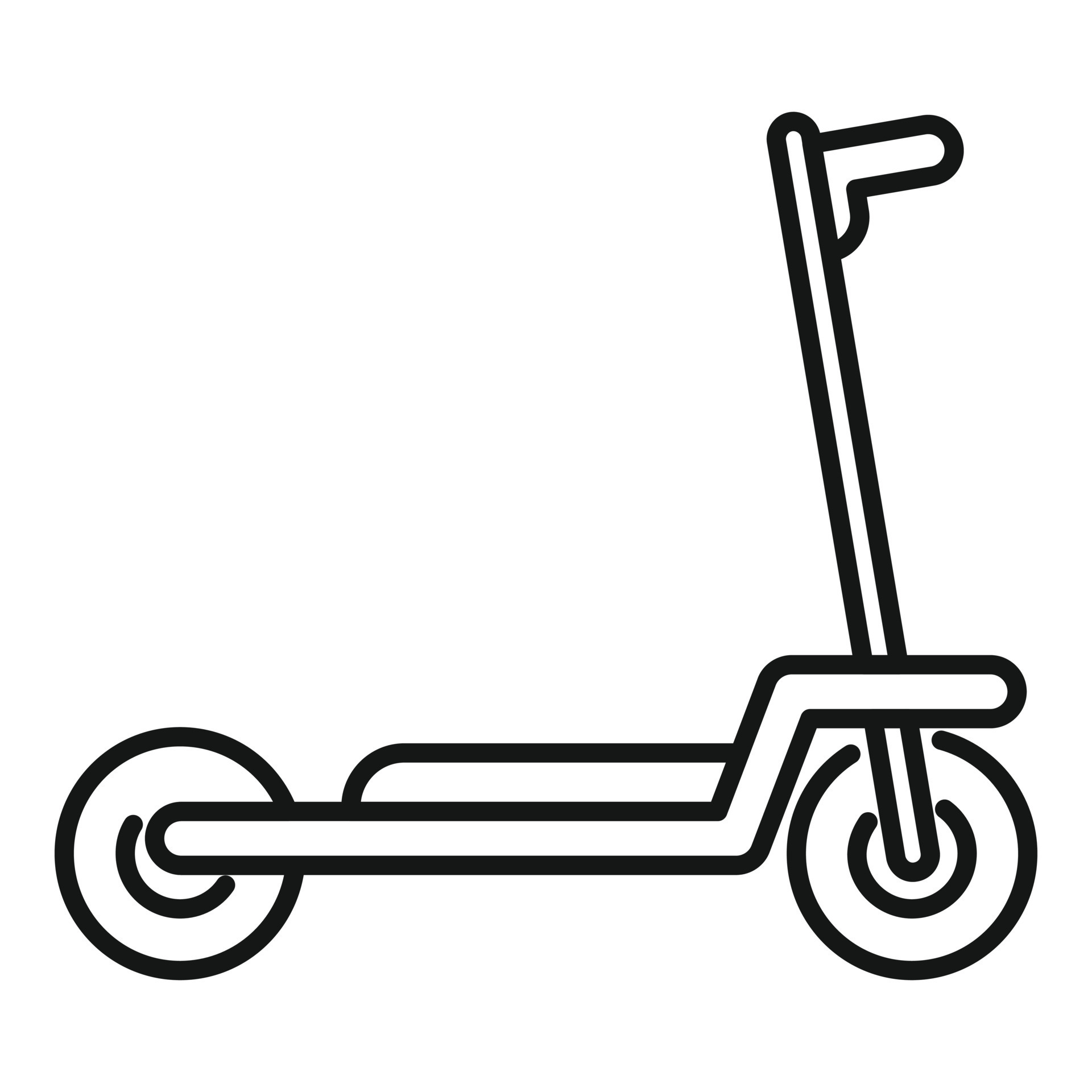 Mobility electric scooter icon outline vector. Kick transport 15204726