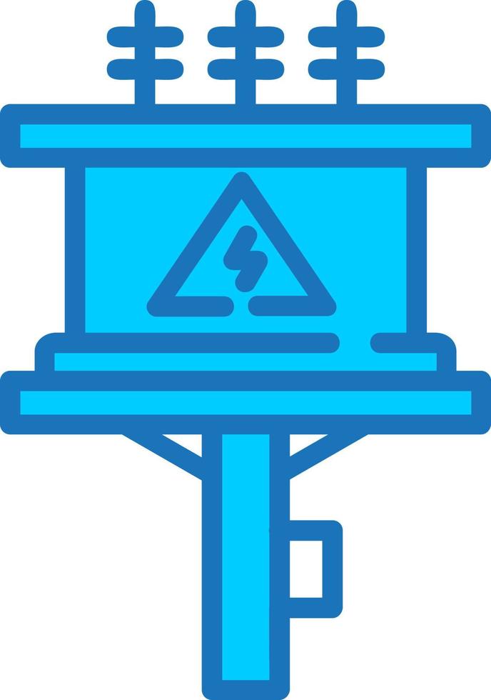 Transformer Tower Vector Icon