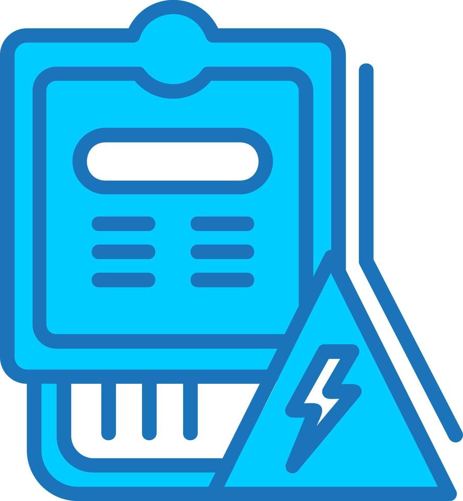 Electric Meter Vector Icon