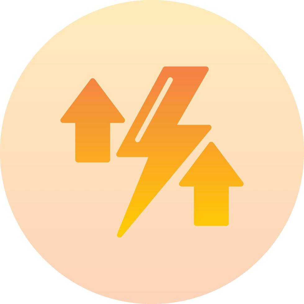 icono de vector de energía