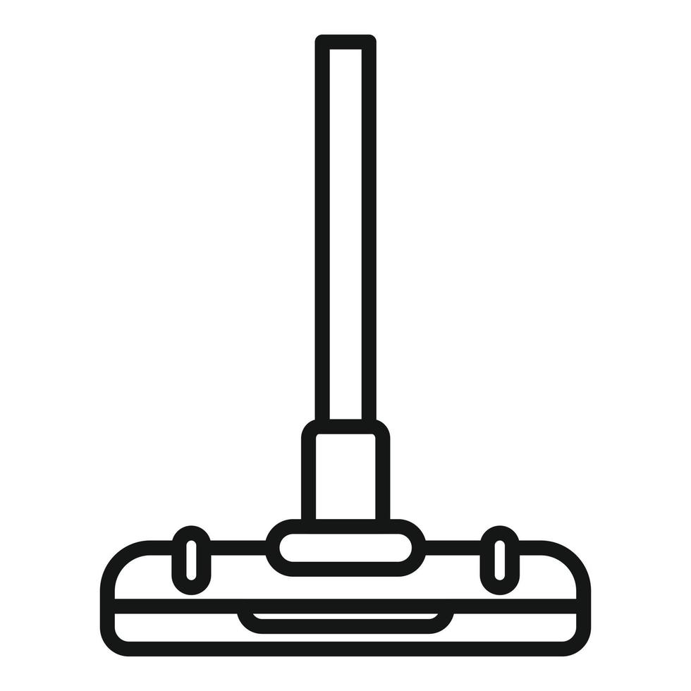 Mop service icon outline vector. Repair net vector