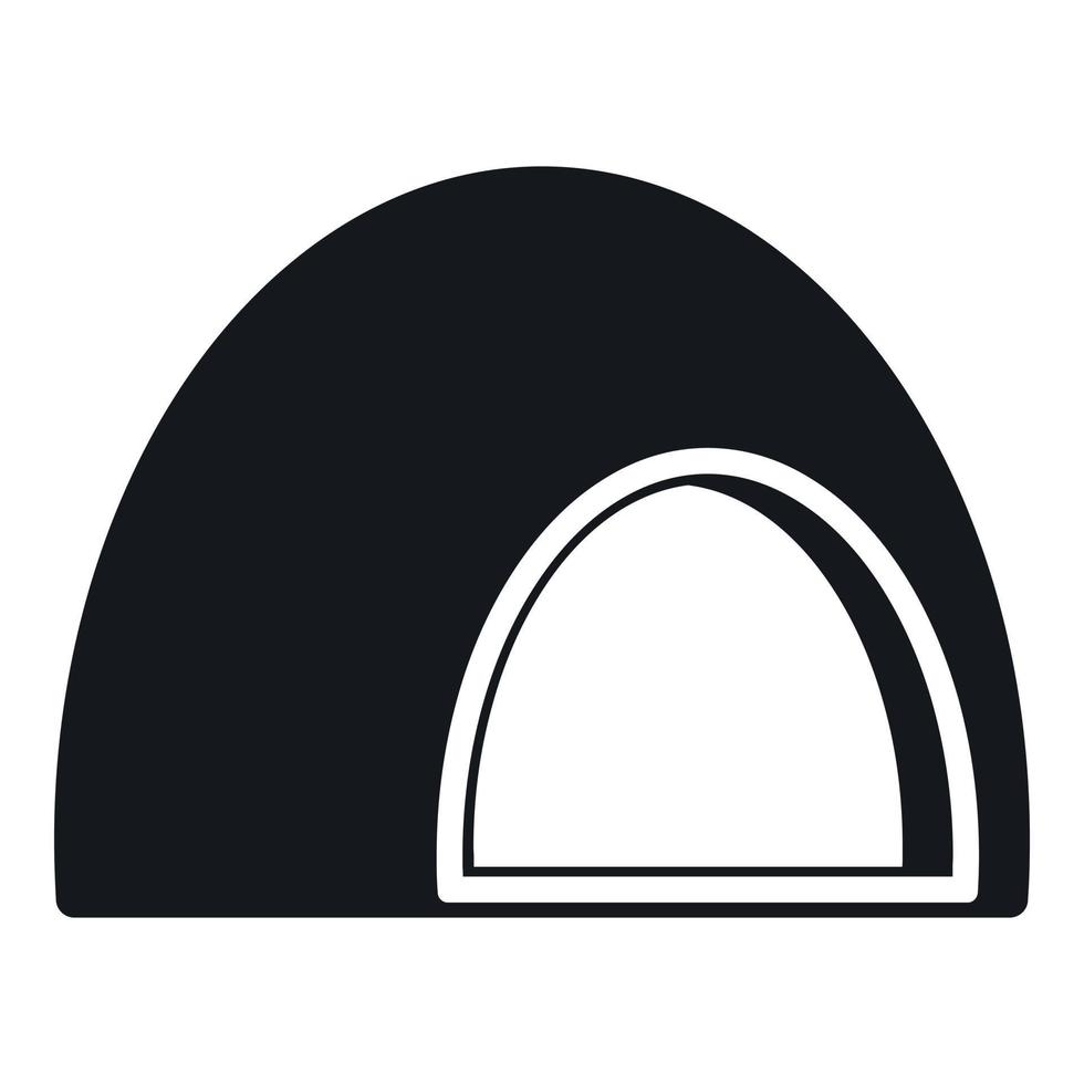 Souffle icon, simple style vector