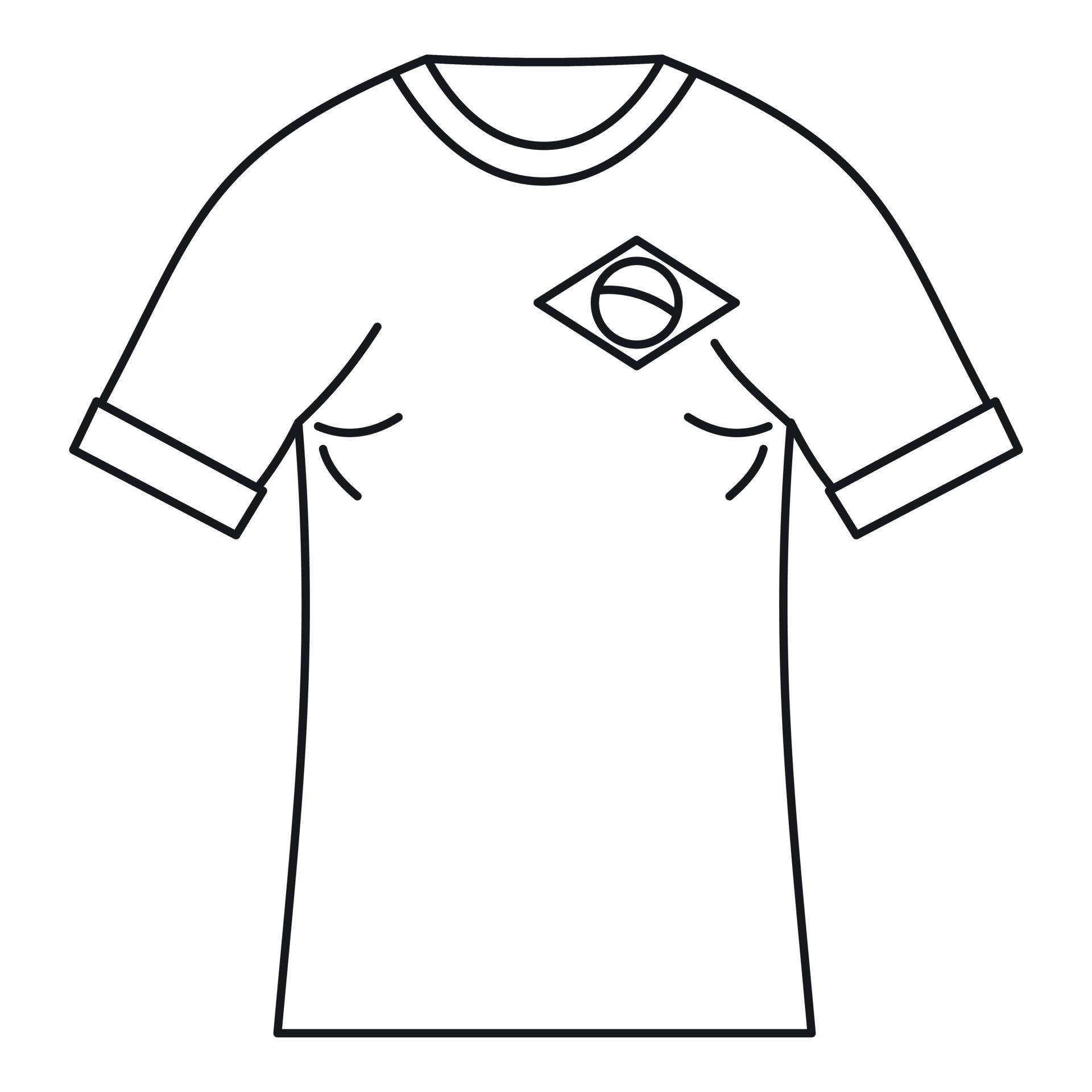 Brazilian Football T Shirt Icon Simple Style 15206601 Vector Art At brazilian-football-t-shirt-icon-simple-style-15206601-vector-art-at