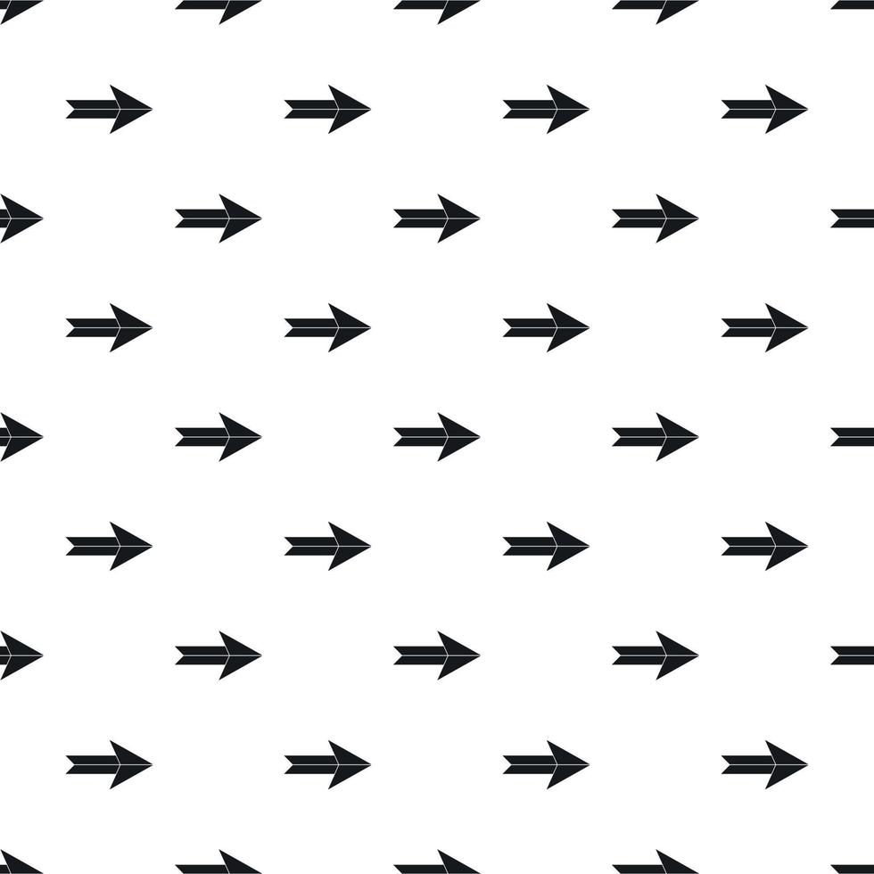 Right paper arrow pattern, simple style vector