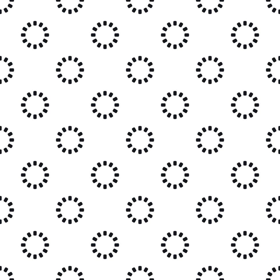 Preloader pattern, simple style vector