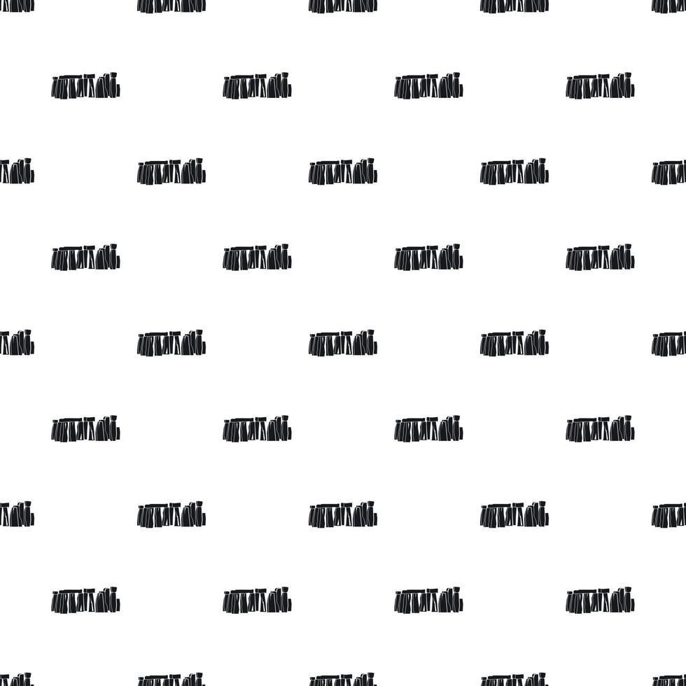 Stonehenge pattern, simple style vector