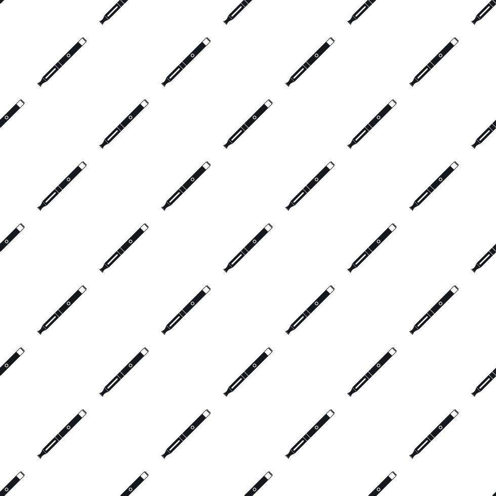 Modern electronic cigarette pattern, simple style vector