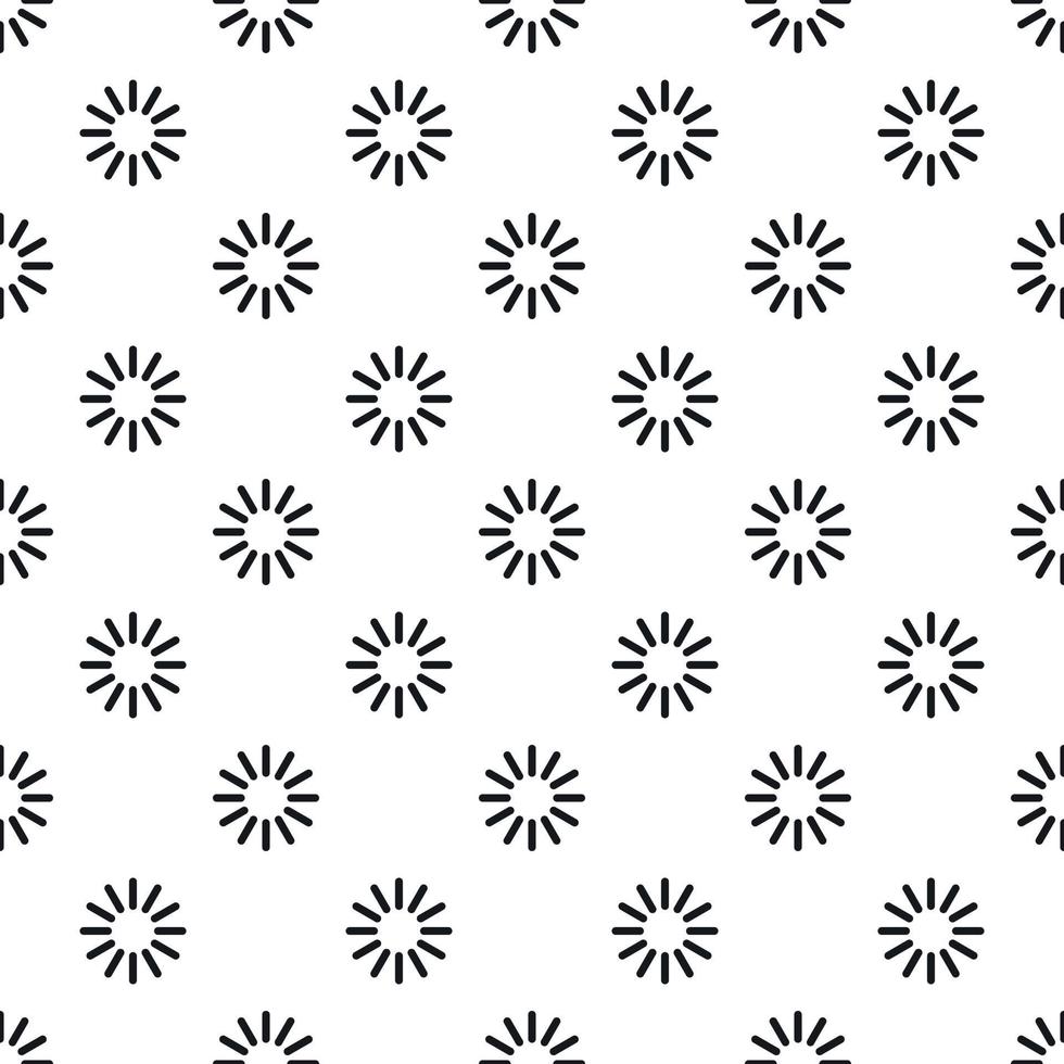 Circular loading pattern, simple style vector
