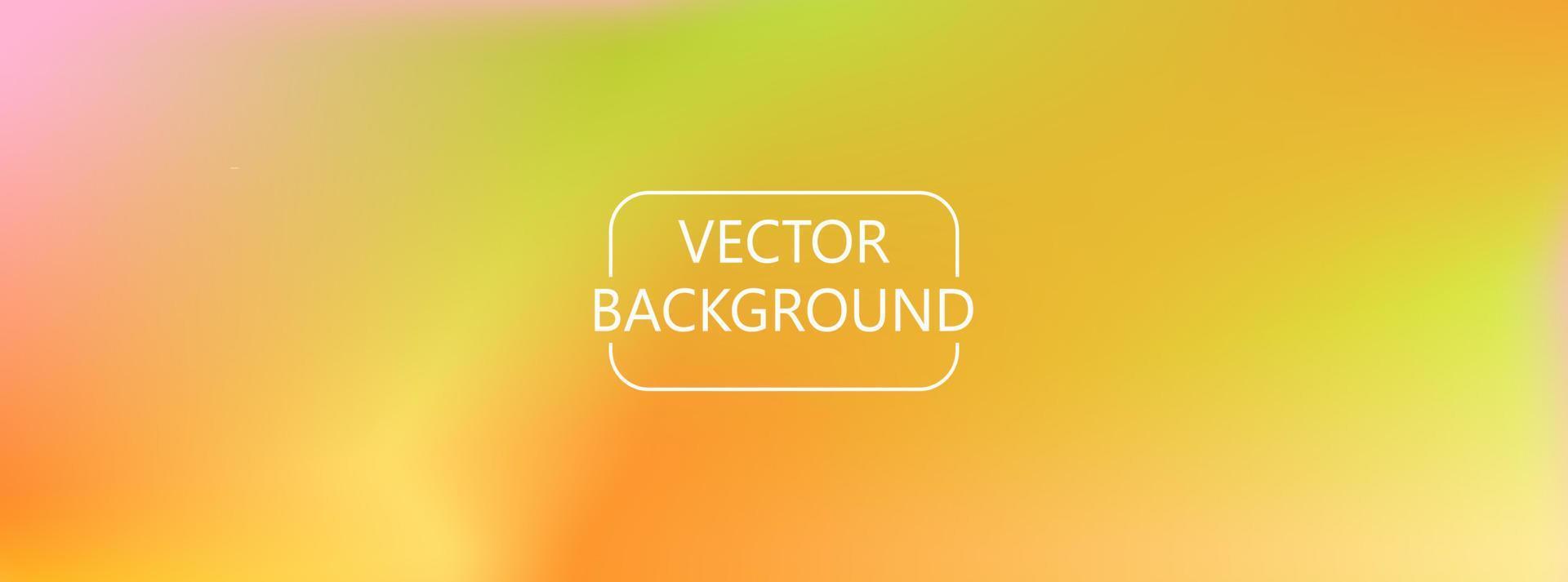 Abstract orange blurred gradient background vector illustration