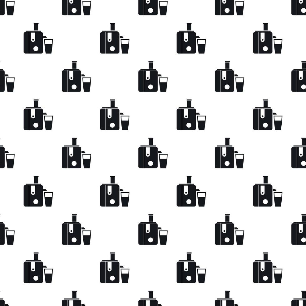 Coffee machine pattern, simple style vector