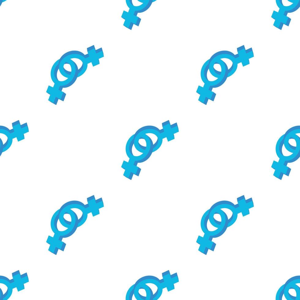 Lesbian love sign pattern seamless vector