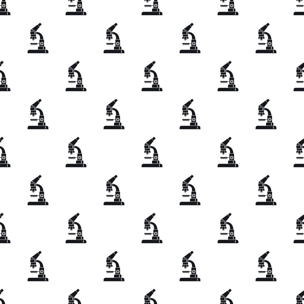 Microscope pattern, simple style vector