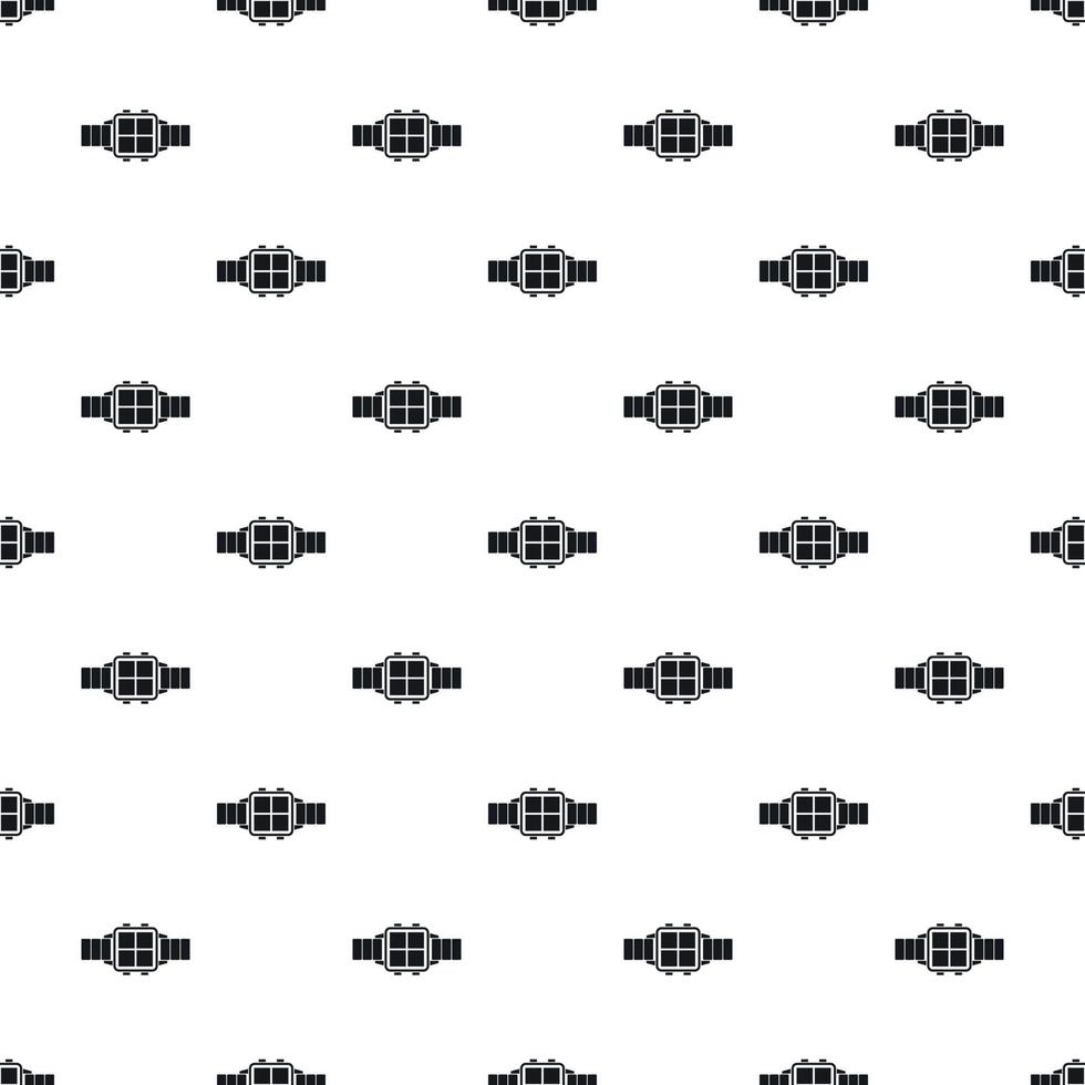 Smart watch pattern, simple style vector