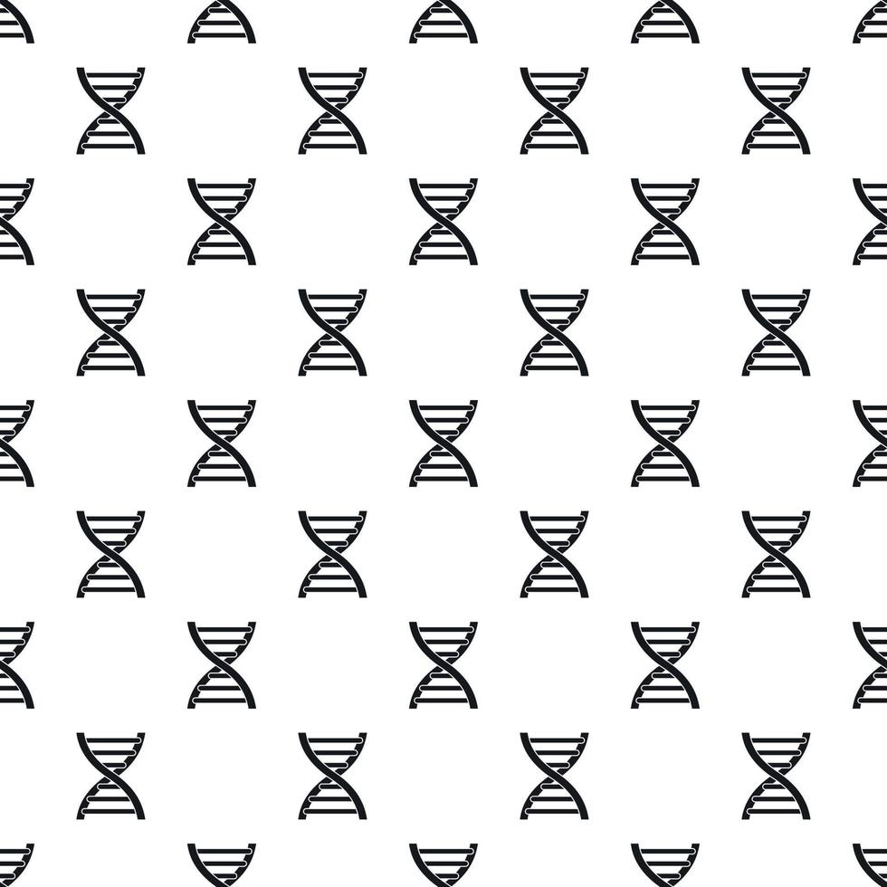 DNA symbol pattern, simple style vector
