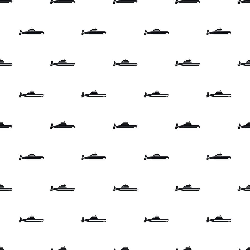 Submarine pattern, simple style vector