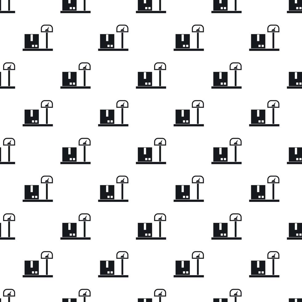 Weight scale pattern, simple style vector