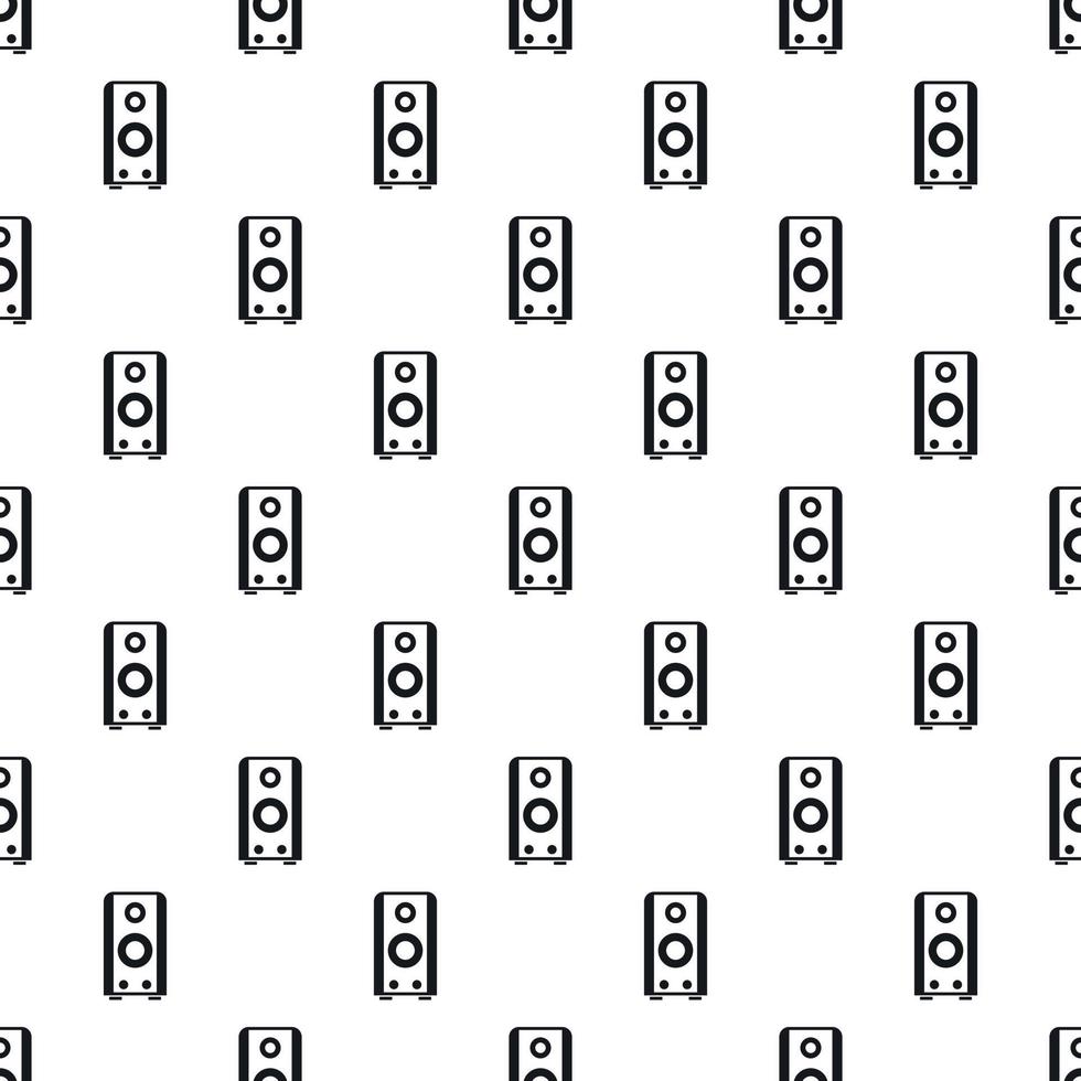 Subwoofer pattern, simple style vector