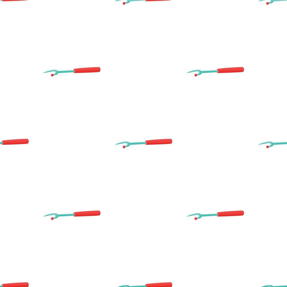 Seam ripper pattern seamless vector