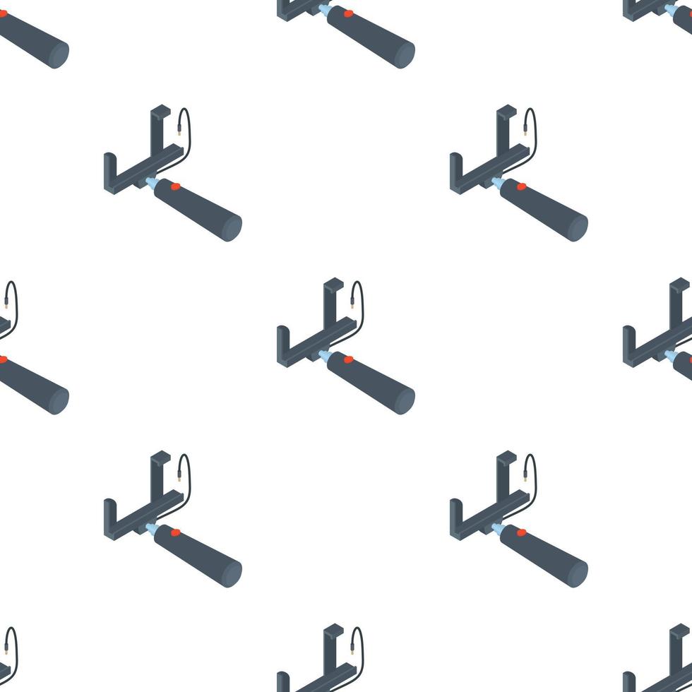 Selfie stick pattern seamless vector
