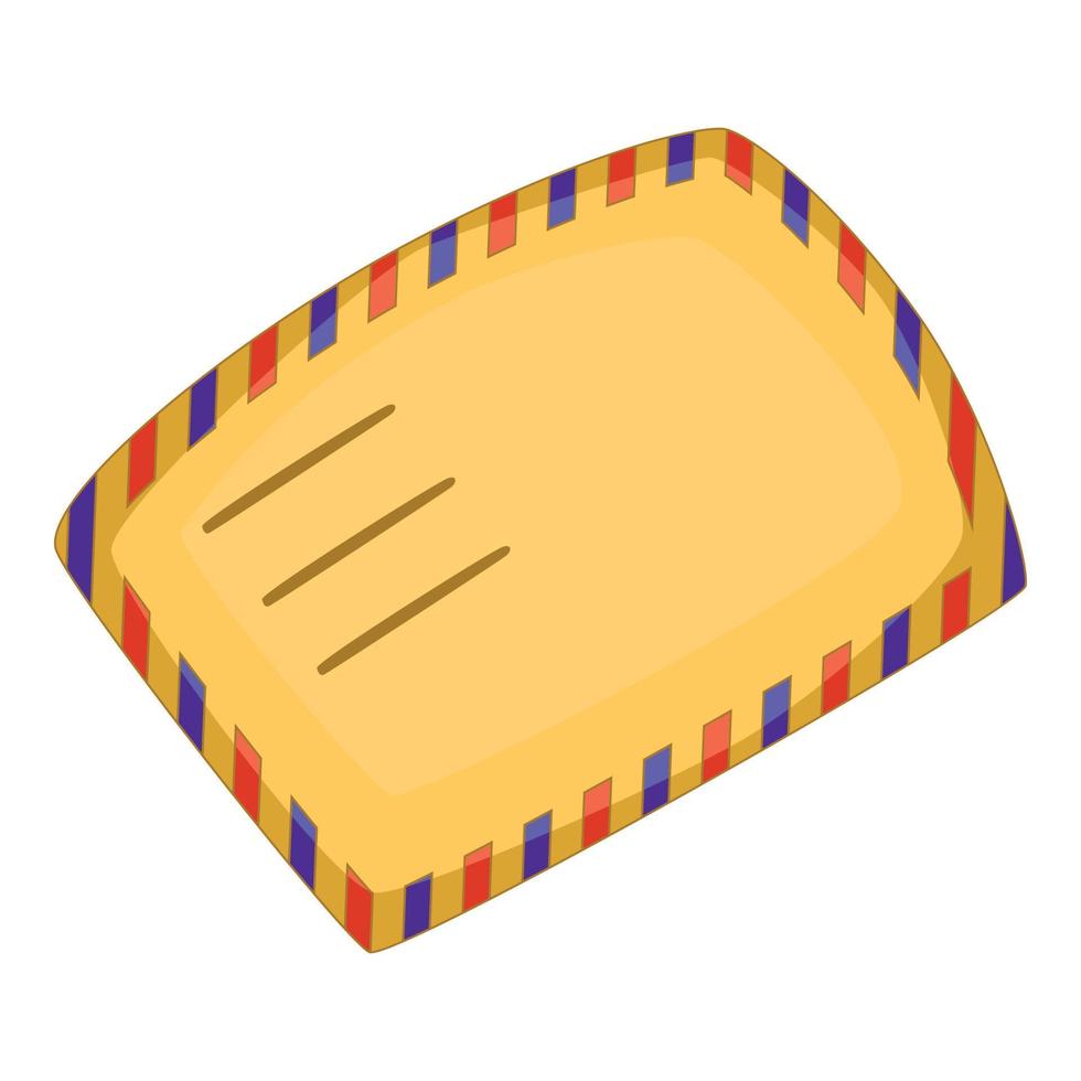Envelope icon, cartoon style vector
