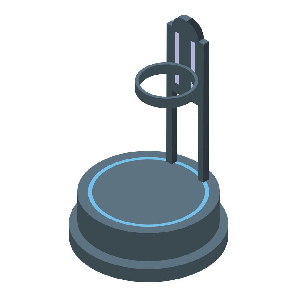 Vr platform icon isometric vector. Virtual reality vector