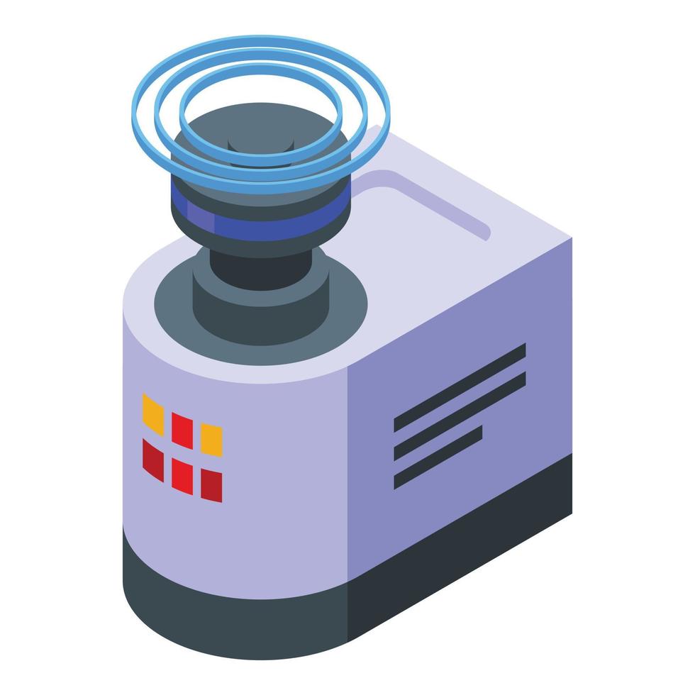 Food mixer sensor icon isometric vector. Kitchen stand vector