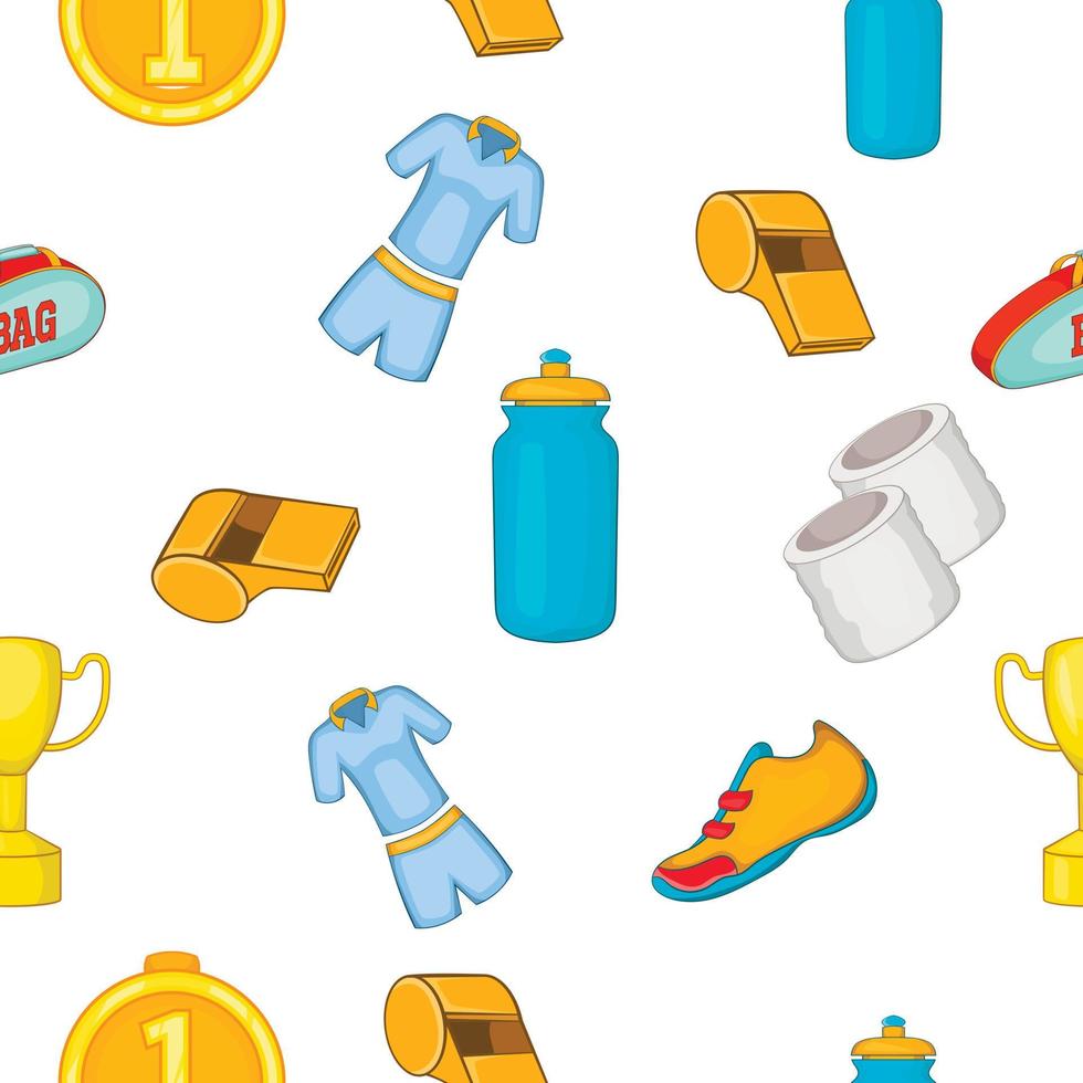 Big tennis pattern, cartoon style vector