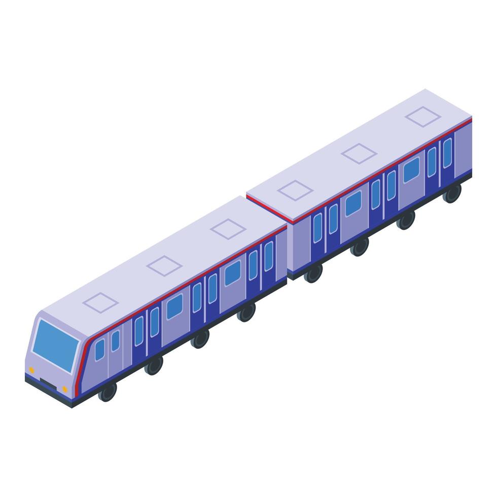 Speed train icon isometric vector. Train ticket vector