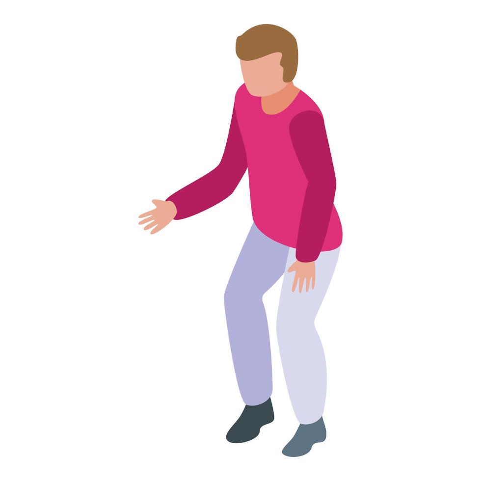 Athlete activity icon isometric vector. Outdoor sport vector