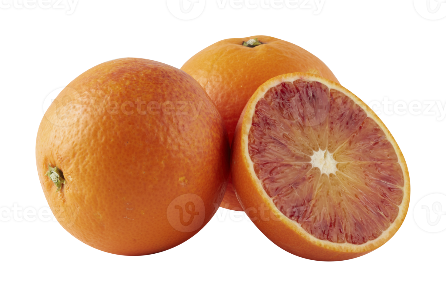 oranje met besnoeiing uit geïsoleerd Aan achtergrond transparant png