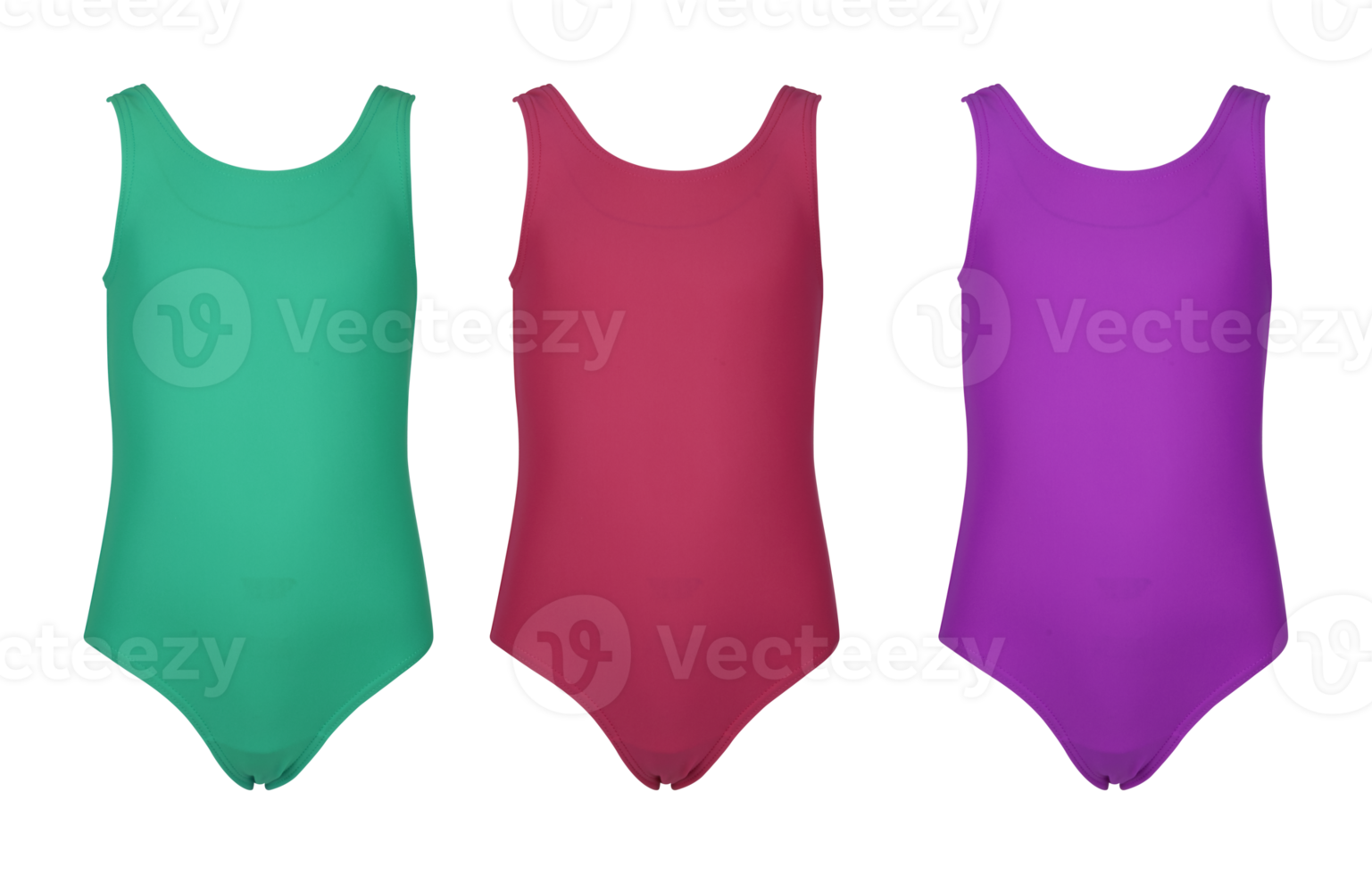 swimming suit without pattern with cut out isolated on background transparent png