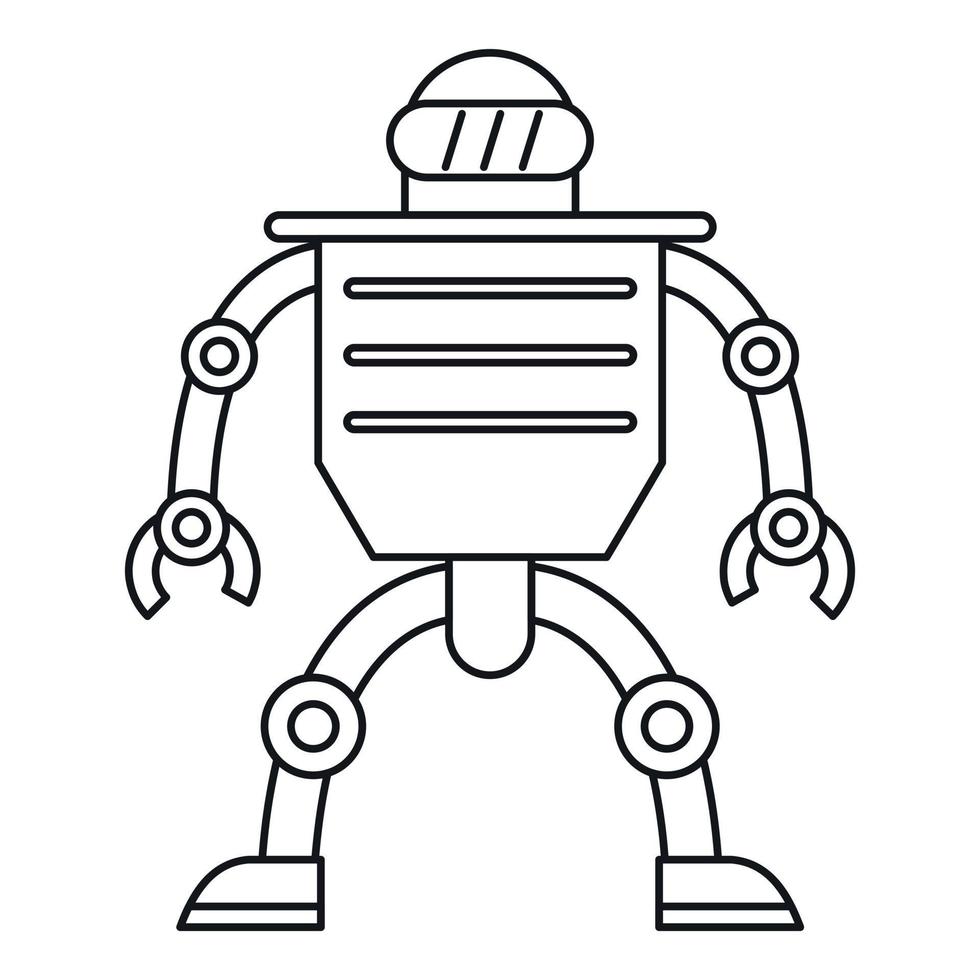 Telemechanical device icon, outline style vector