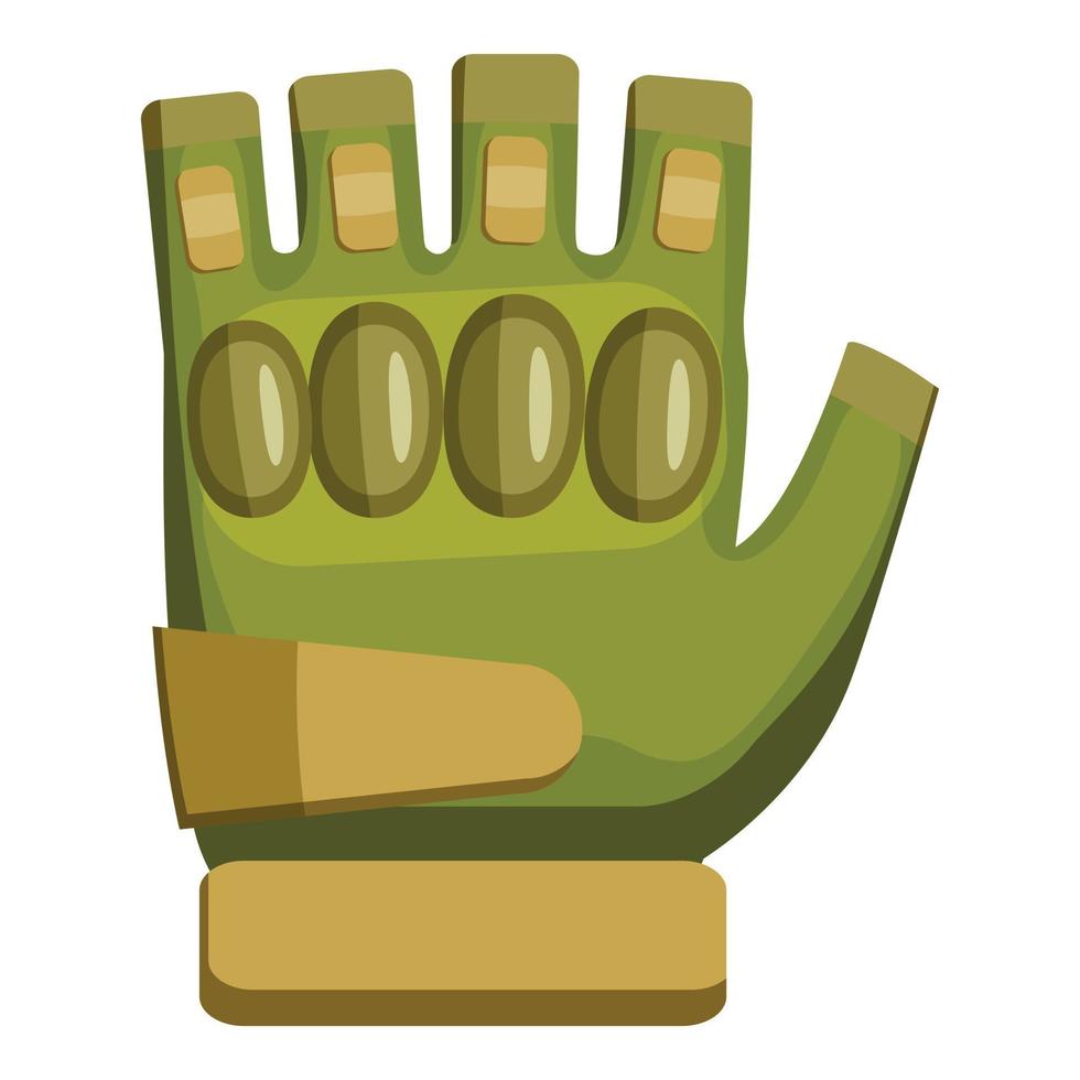 Glove icon, cartoon style vector