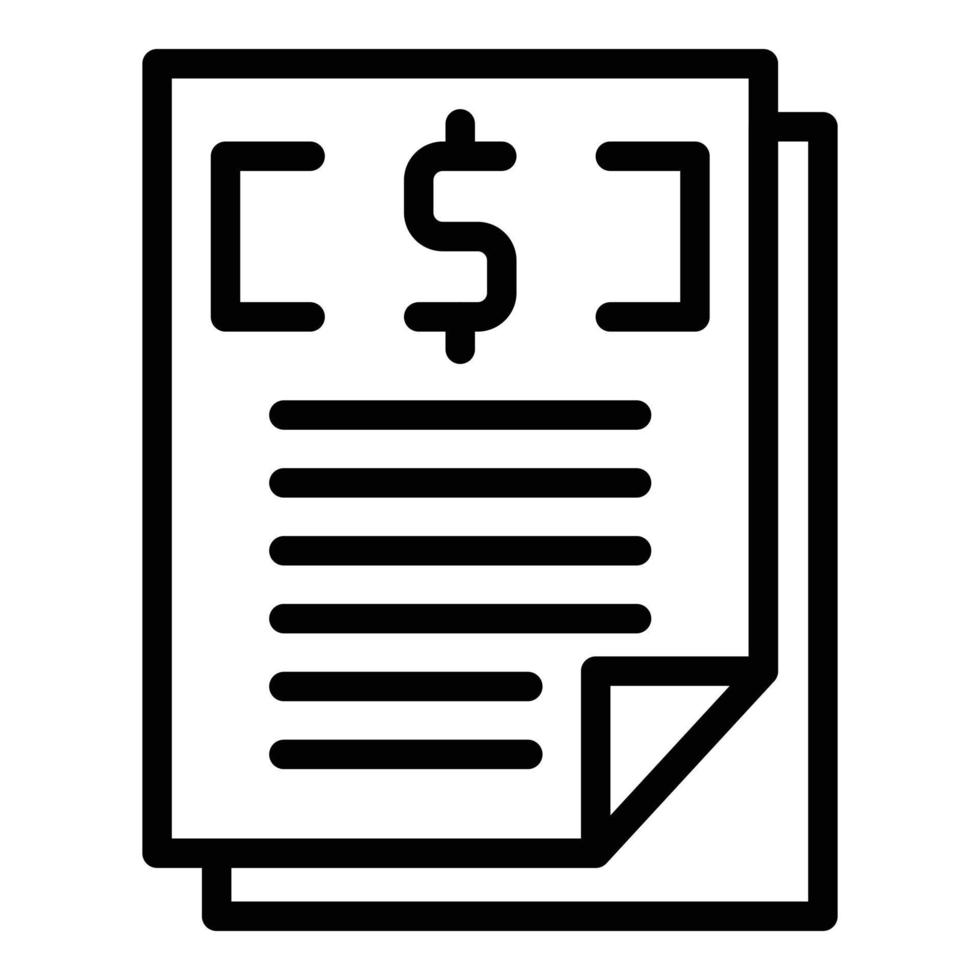 Sending money icon outline vector. Send transfer vector