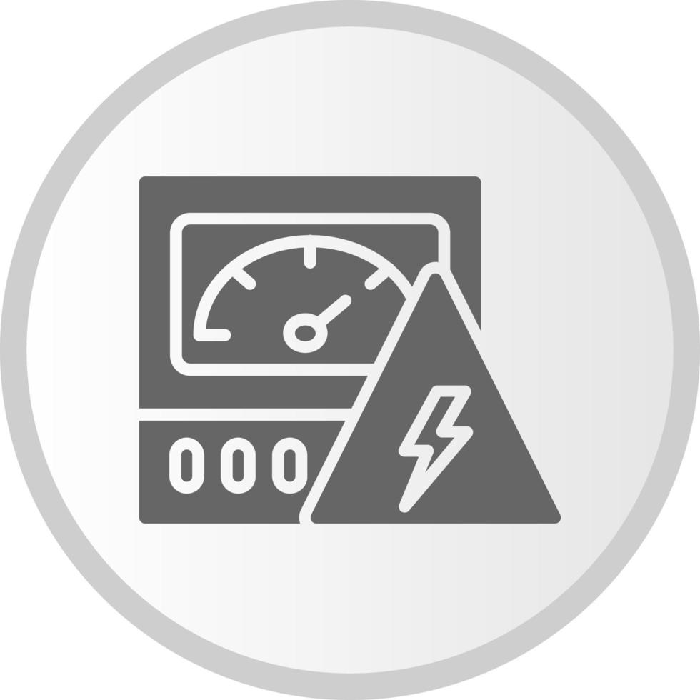 Electric Meter Vector Icon