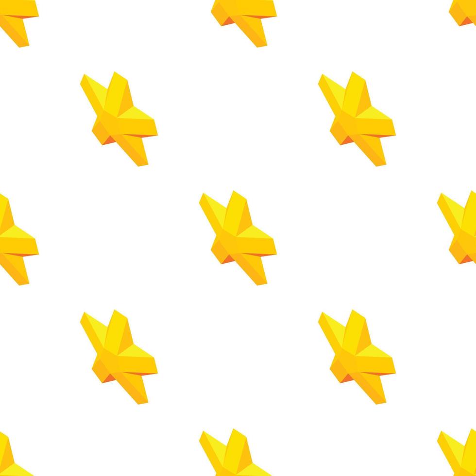 Golden star awards symbol pattern seamless vector