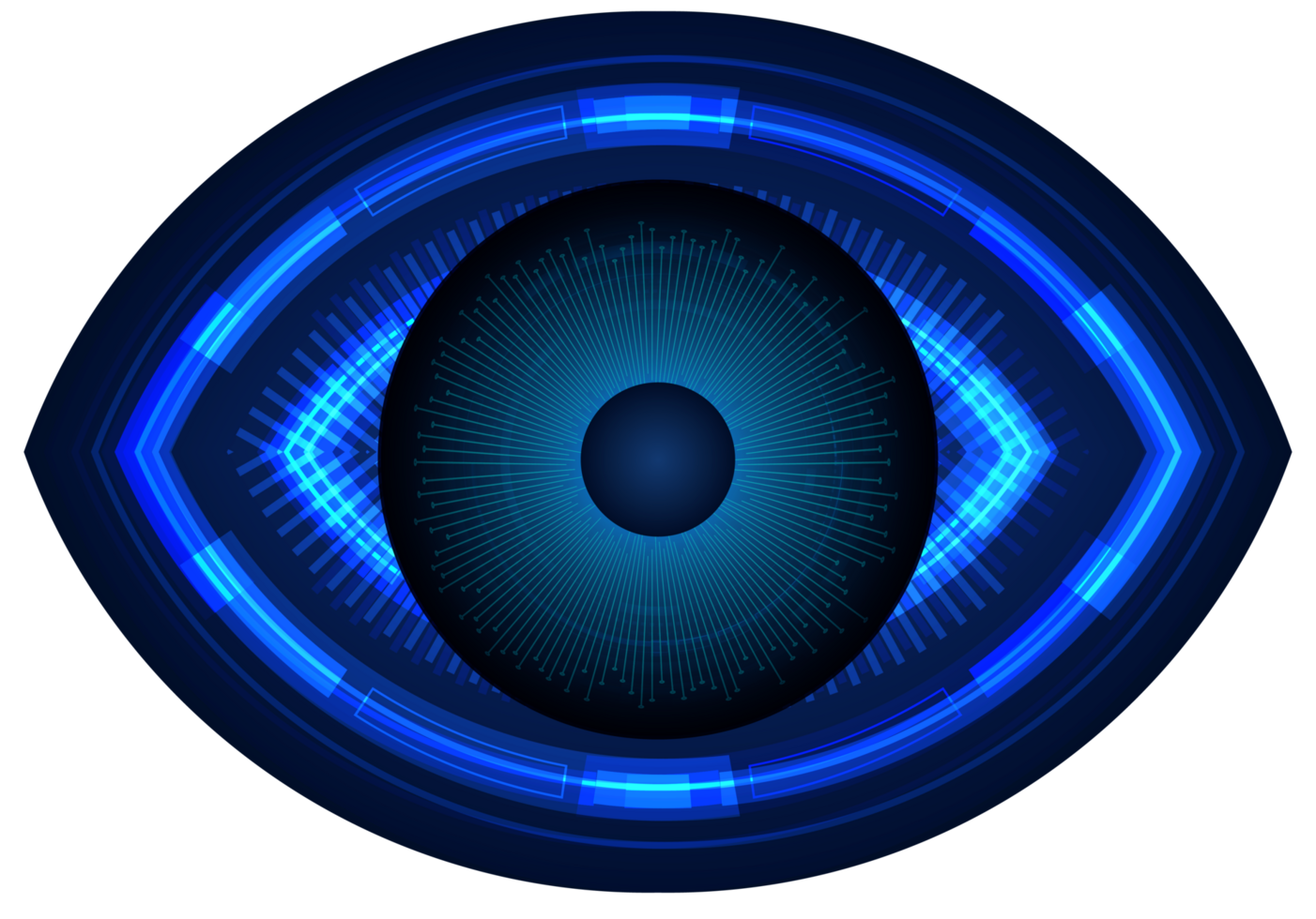 Modern Technology Eye Crop-out png