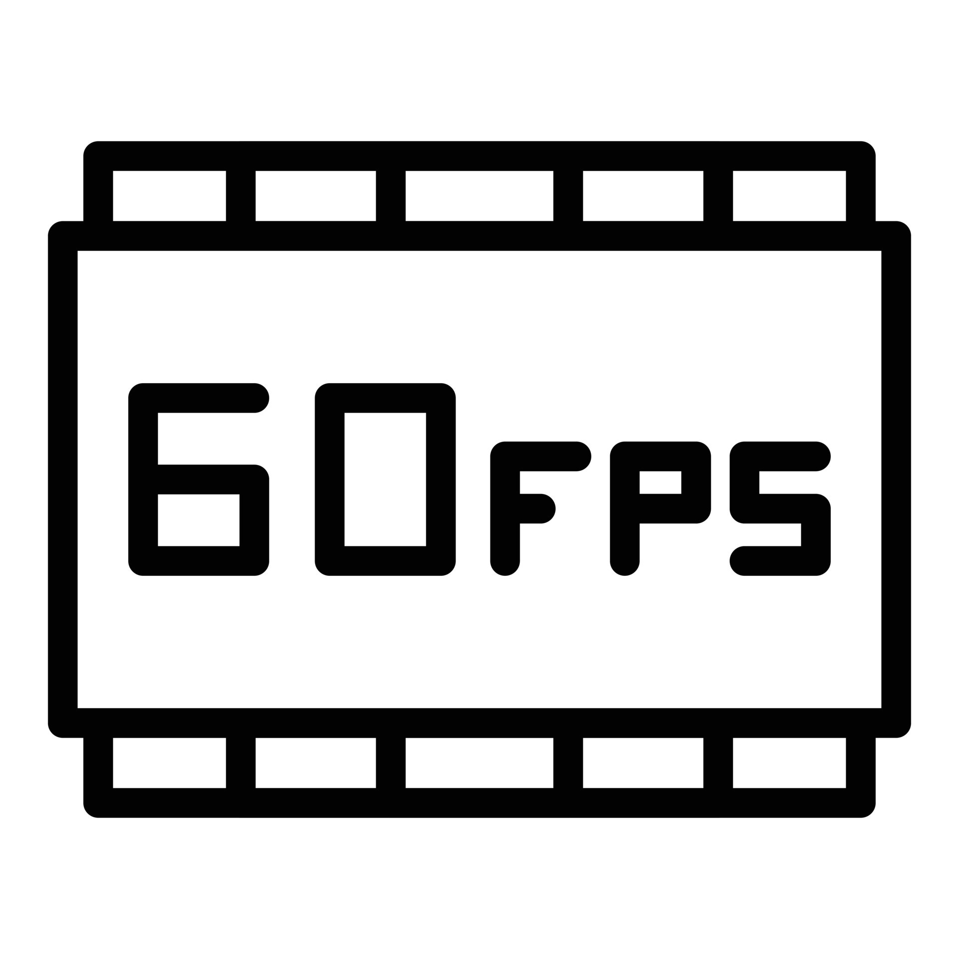 High video frame rate icon outline vector. Aerial drone 15213888 Vector