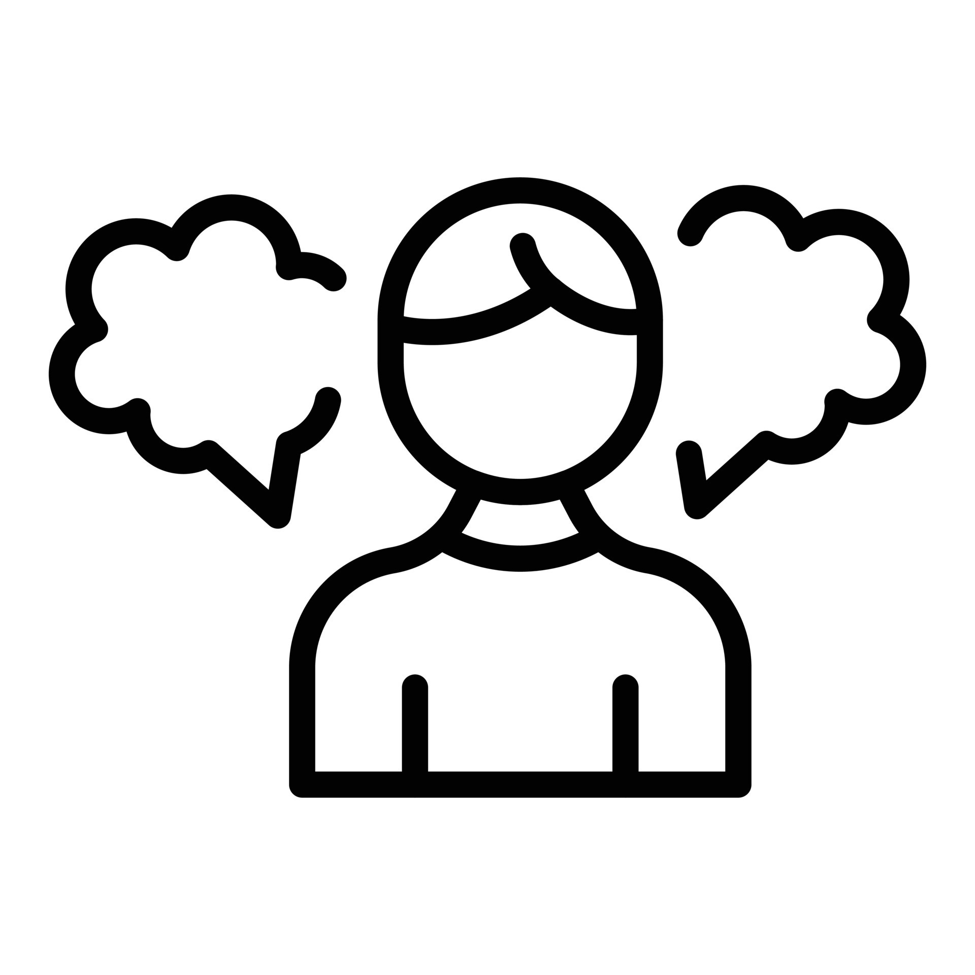 Mental busy icon outline vector. Coping skills 15214075 Vector Art at