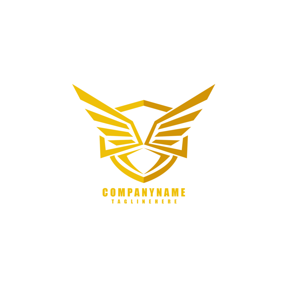 Shield logo design premium concept. Elegant and luxury style. png
