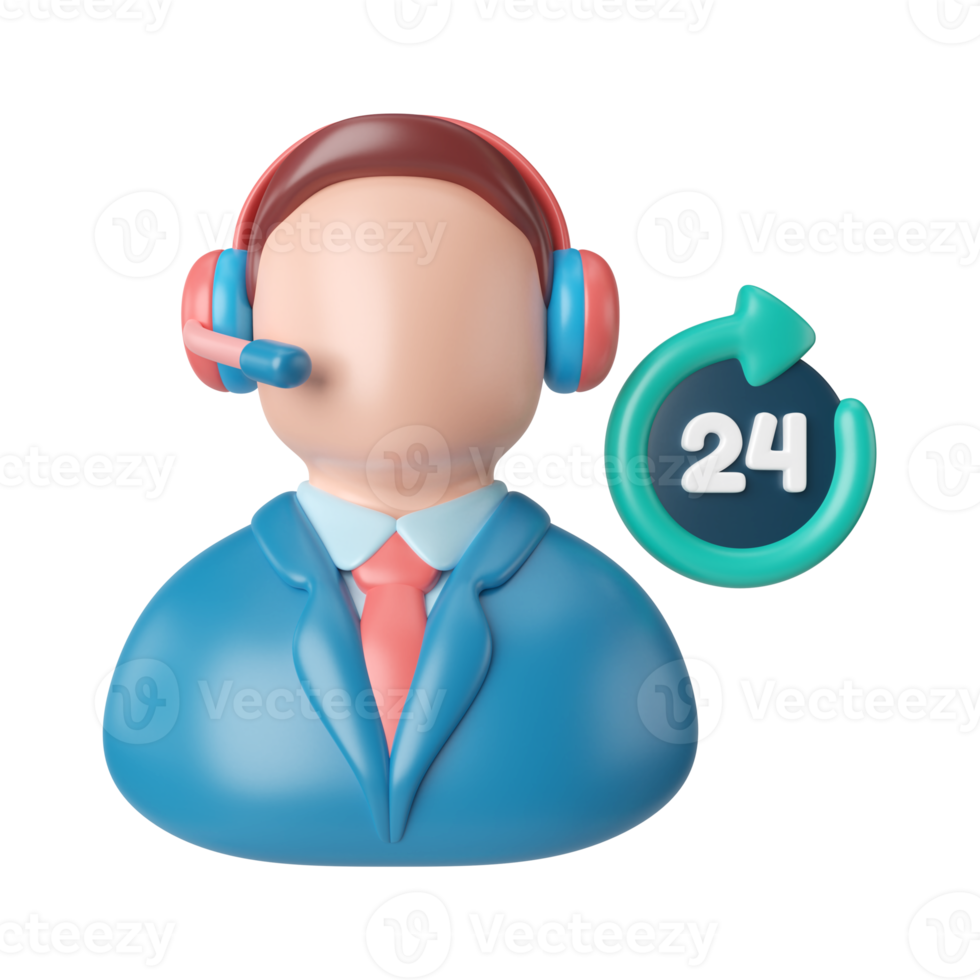 Call Center 3D Illustration Icon 15214715 PNG