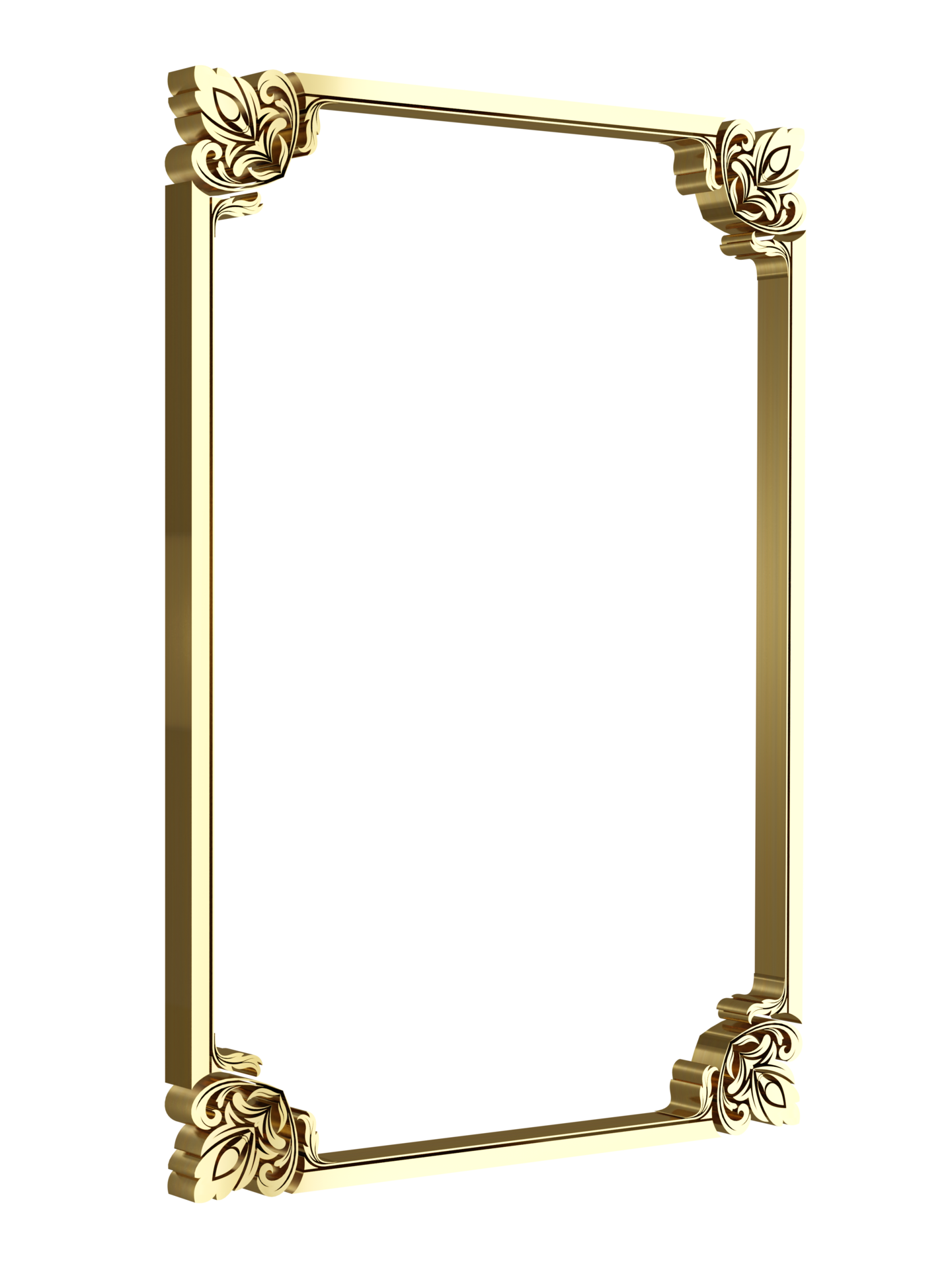 gold decorative frame 15215060 PNG
