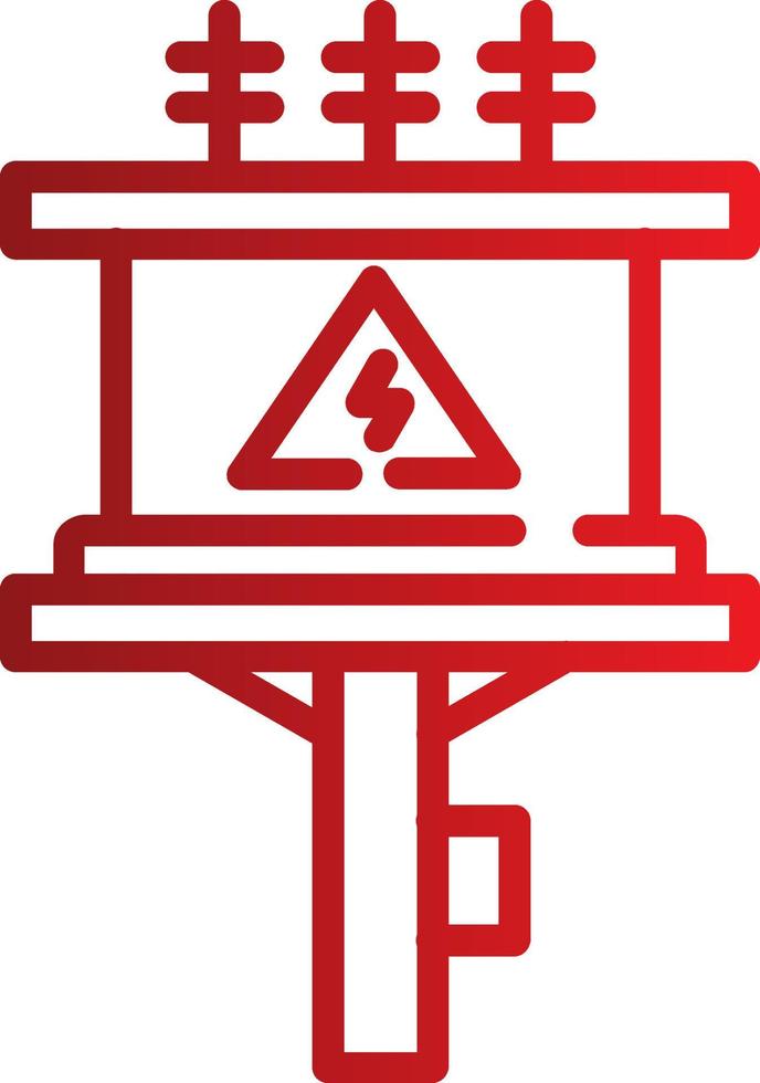 Transformer Tower Vector Icon