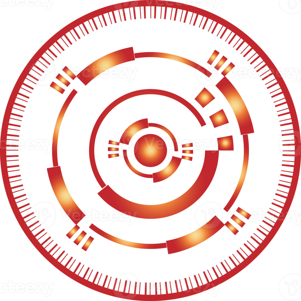 futuristische technologieikonenelement-zusammenfassungshintergrundillustration des weihnachtsfest-techkreises signalschnittstelle png